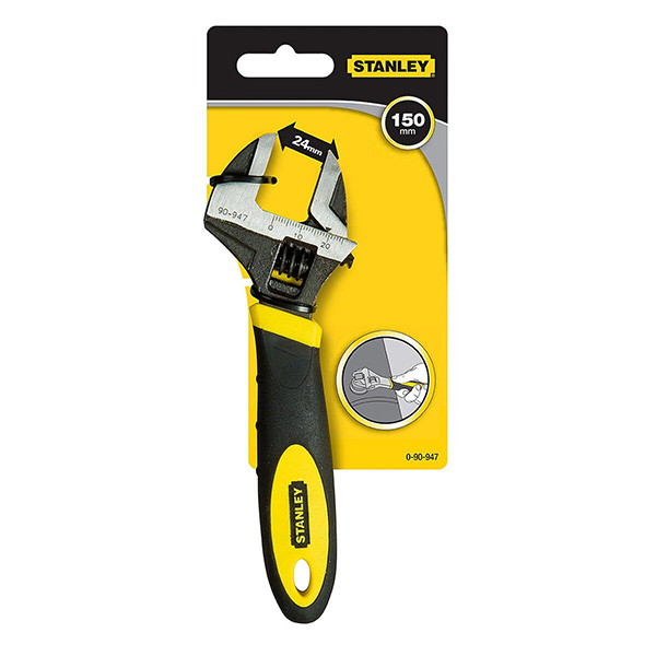 Stanley 0-90-947 MaxSteel Adjustable Wrench 150mm