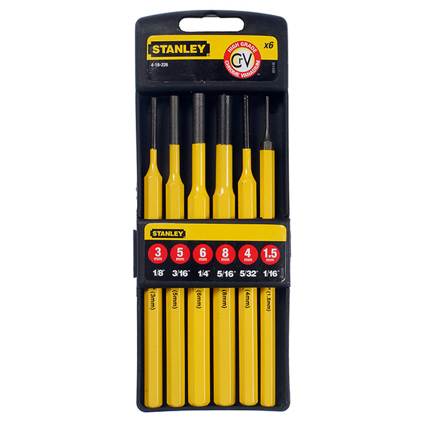 Stanley 4-18-226 Punch Kit (6 Piece)