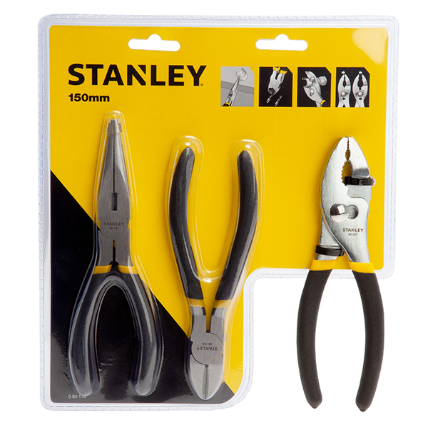 Stanley Forged Steel Plier Set (3 Piece)