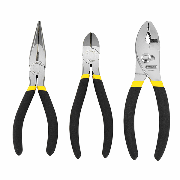 Stanley Forged Steel Plier Set (3 Piece)