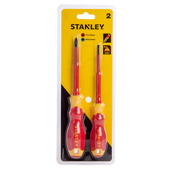 Stanley VDE Insulated Screwdriver Set (2 Piece)