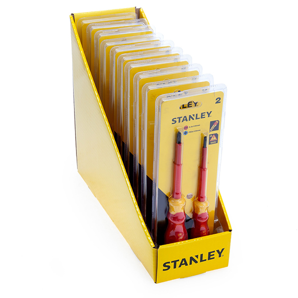 Stanley VDE Insulated Screwdriver Set (2 Piece)