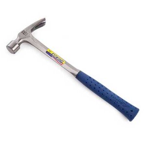 Straight Claw Framing Hammer with Vinyl Grip 22oz