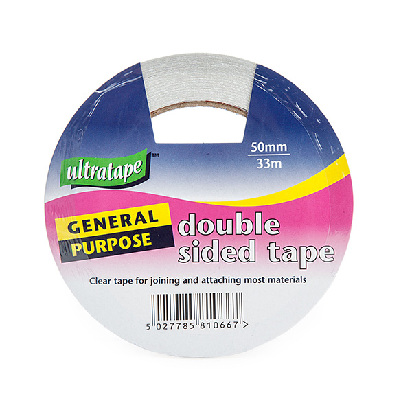 Ultra Tape RT09605033 Clear Double Sided Tape