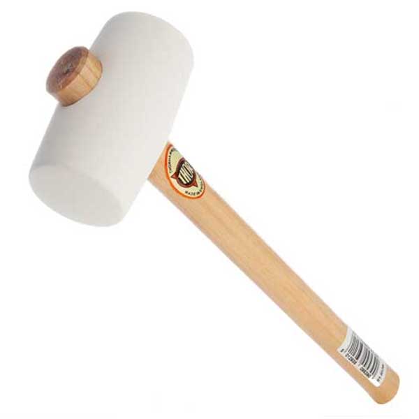 White Head Rubber Mallet - 675g