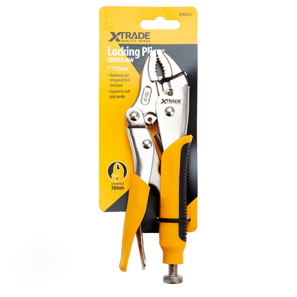 XTrade Curved Jaw Locking Pliers 7