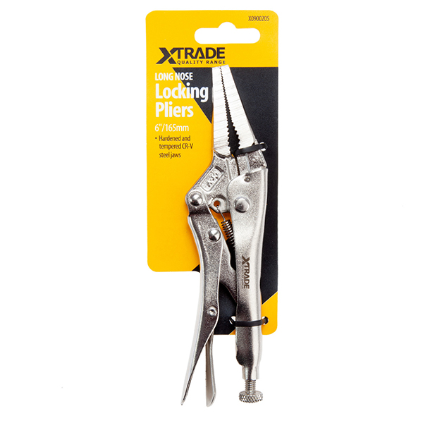 XTrade Long Nose Locking Pliers 6