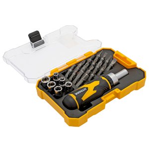 XTrade Ratchet Bit Driver & Socket Set (23 Piece)