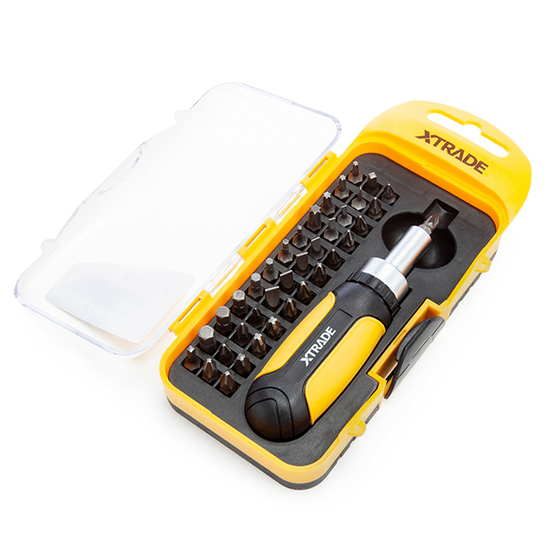 XTrade Ratchet Screwdriver Set (38 Piece)