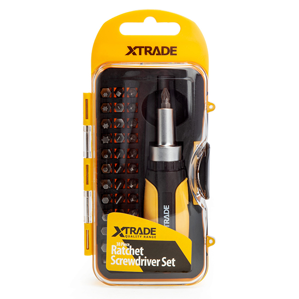 XTrade Ratchet Screwdriver Set (38 Piece)