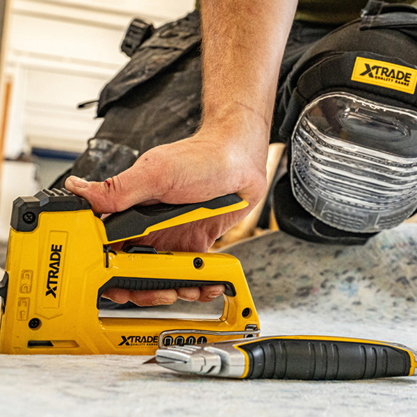 XTrade X0900073 Heavy Duty Staple Gun 4 in 1
