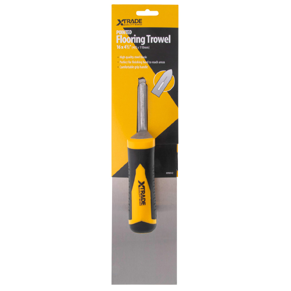 XTrade X0900142 Pointed Flooring Trowel 16″ / 405mm