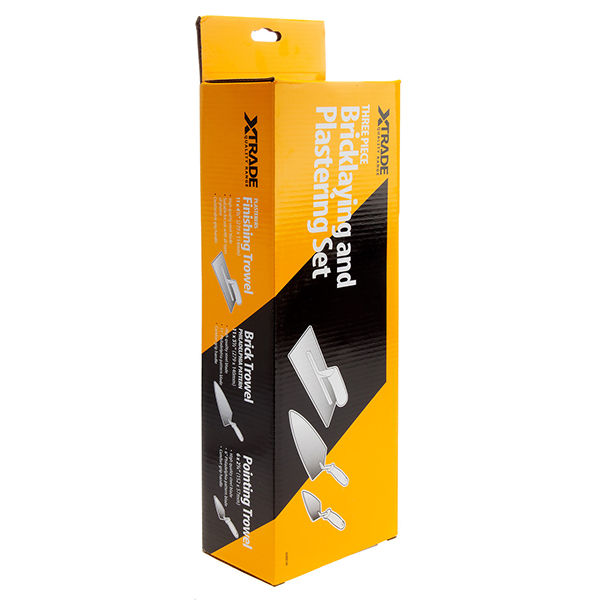 XTrade X0900144 Bricklaying & Plastering Set (3 Piece)
