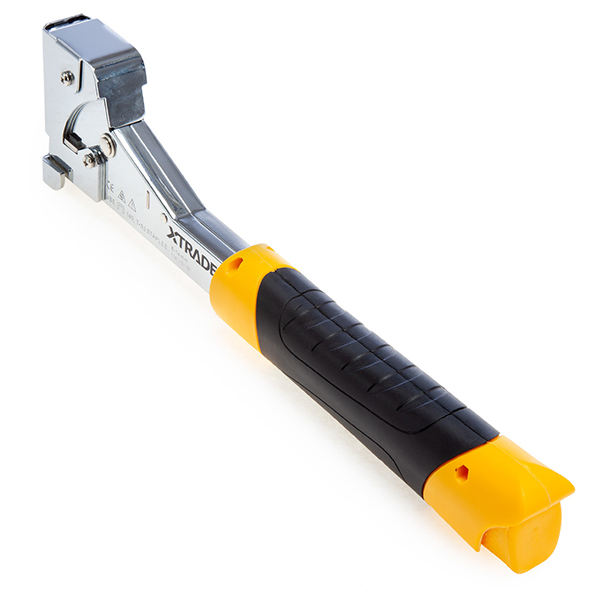XTrade X0900209 Pro Heavy Duty Hammer Tacker for Flat Wire Staples 6-14mm